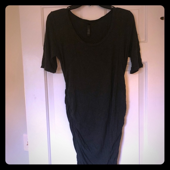 Dark gray maternity dress - XL - Picture 1 of 4